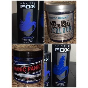Blue hair dye bundle